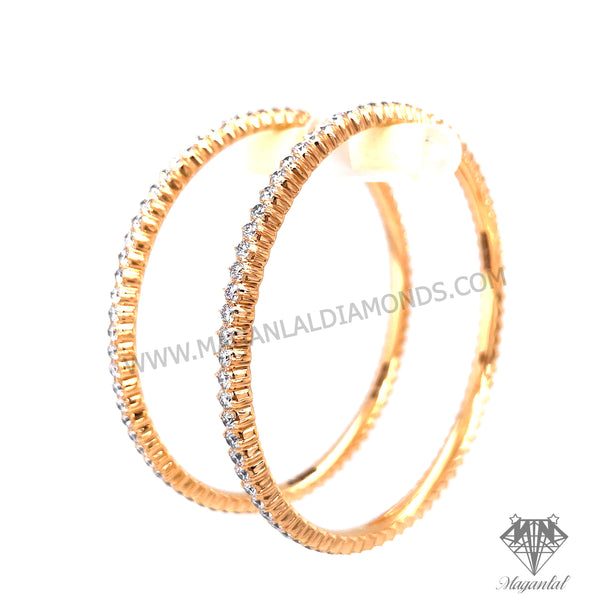 Diamond bangles deals single line